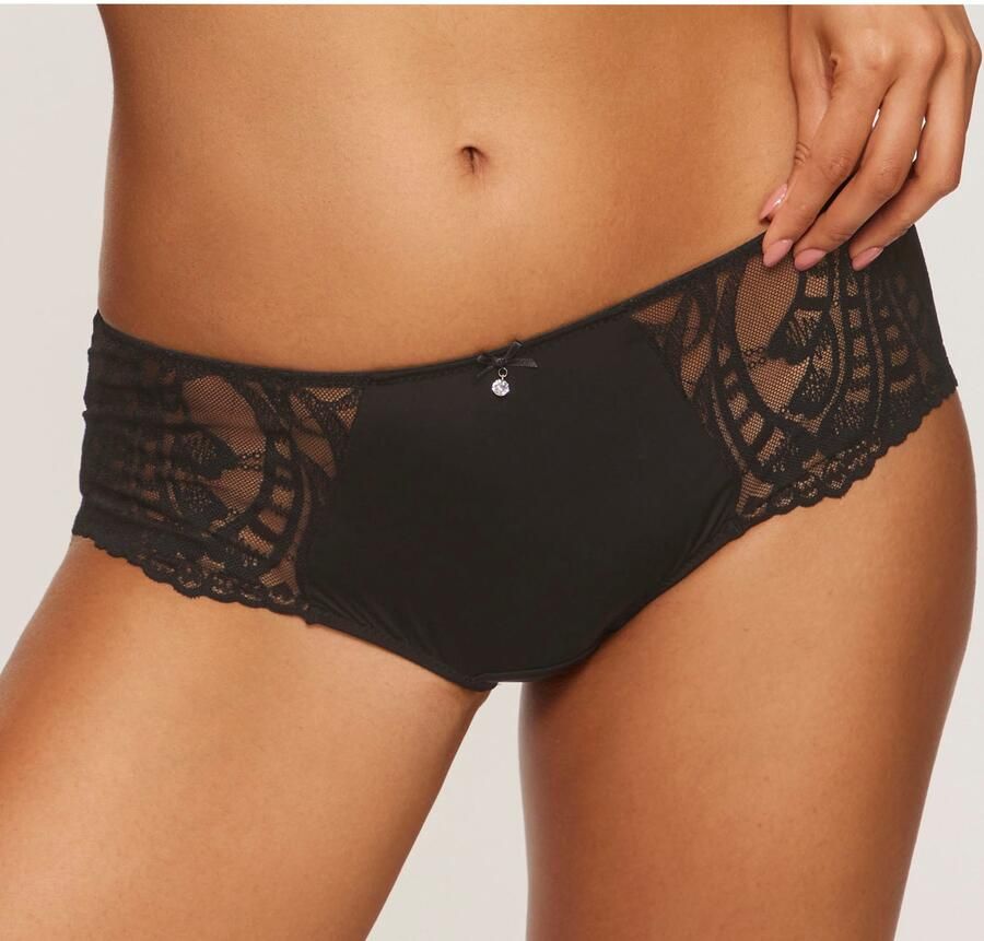 Lascana Hipster FLORA met fijne licht transparante kant en edel accessoire - Foto 4