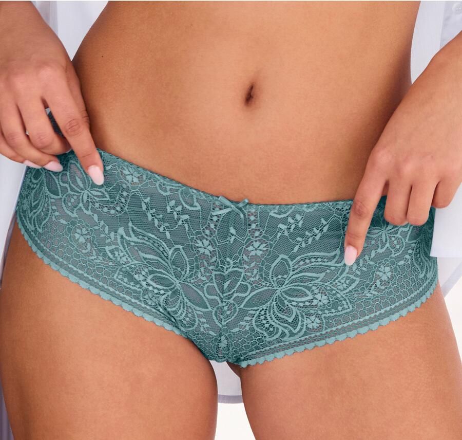 Lascana Hipster Luciana van fijne subtiel transparante kant in bloemige look - Foto 3