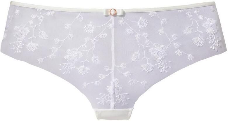 Lascana Hipster met mooi bloemborduursel in transparante look - Foto 3