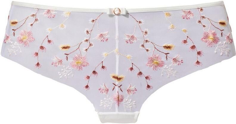 Lascana Hipster met mooi bloemborduursel in transparante look - Foto 5