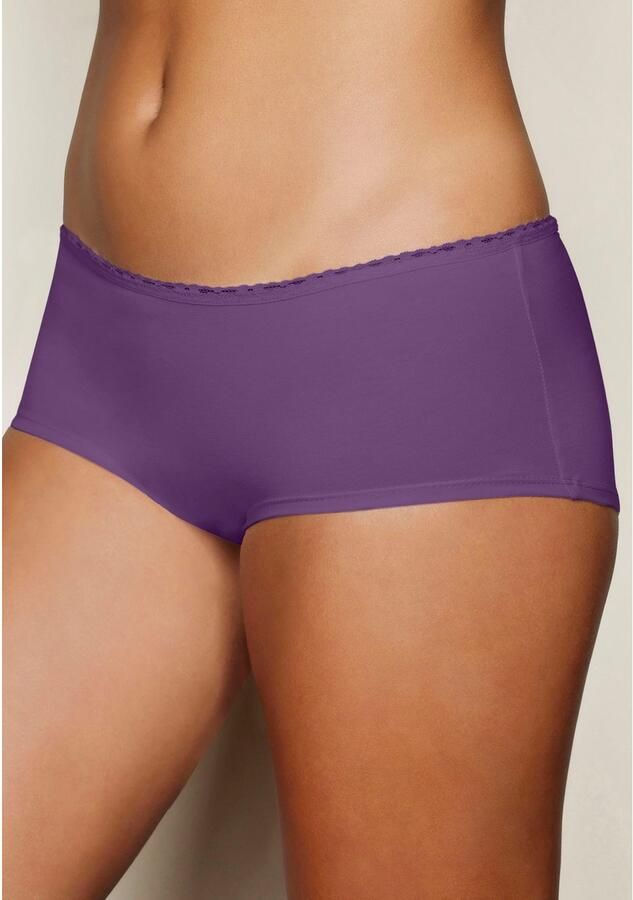 Lascana Hipster met schattige hartjesprints en van elastische katoenkwaliteit (Set van 5) - Foto 2