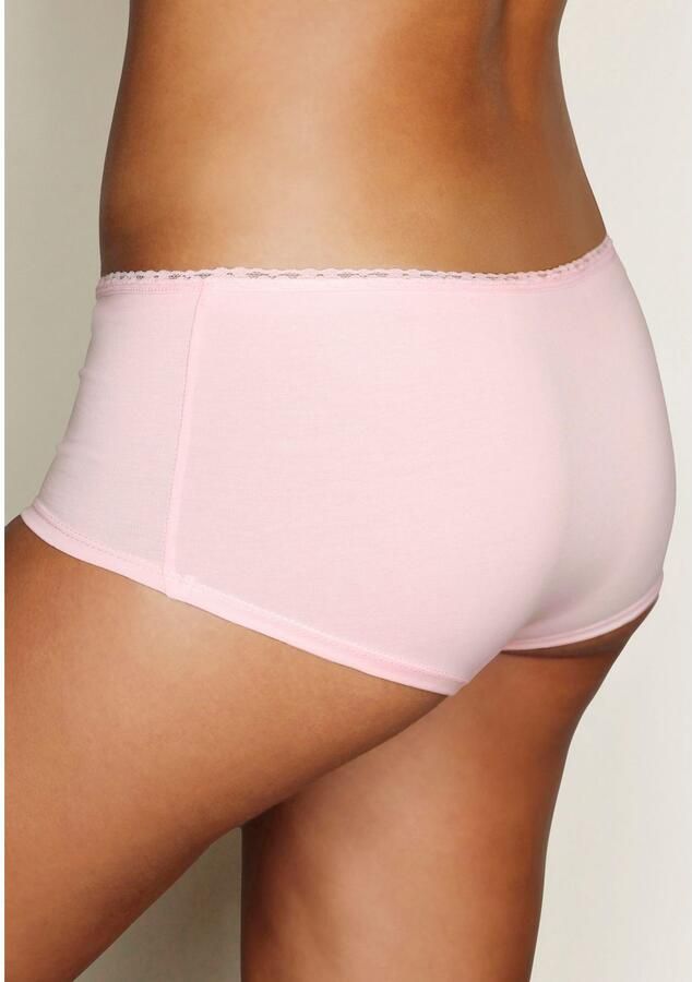 Lascana Hipster met schattige hartjesprints en van elastische katoenkwaliteit (Set van 5) - Foto 3