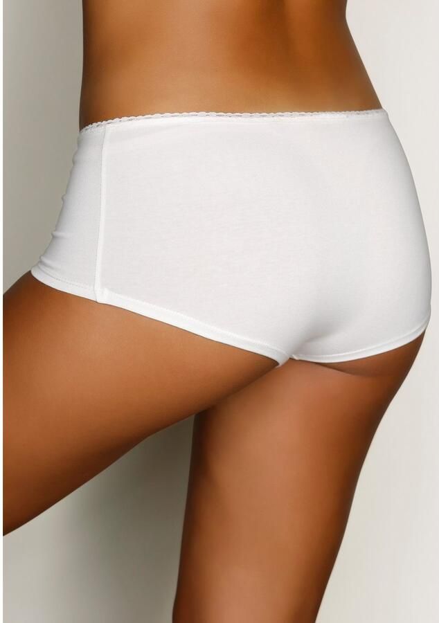 Lascana Hipster met schattige hartjesprints en van elastische katoenkwaliteit (Set van 5) - Foto 2