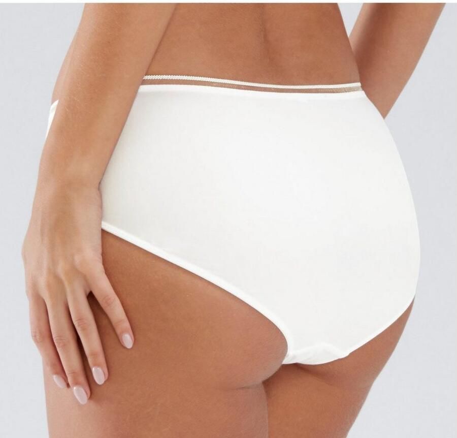 Lascana Hipster TIZIANA met kant gedeeltelijk van gerecycled polyamide