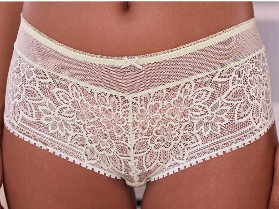 Lascana Hipster van bloemige jacquardkant met leuk accessoire - Foto 6