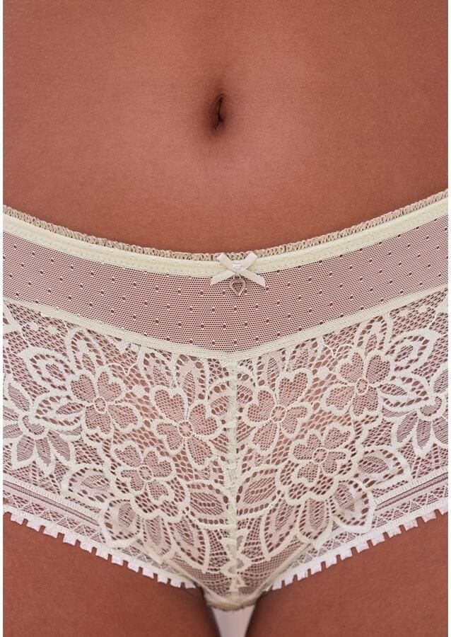 Lascana Hipster van bloemige jacquardkant met leuk accessoire - Foto 3