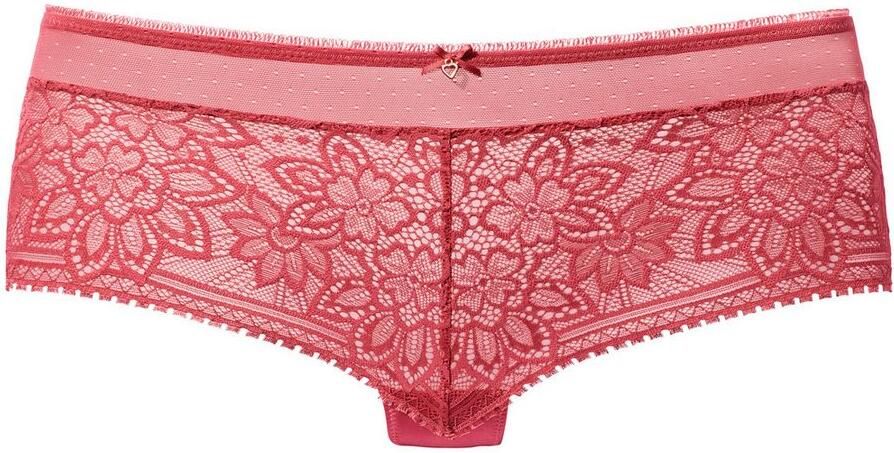 Lascana Hipster van bloemige jacquardkant met leuk accessoire - Foto 3