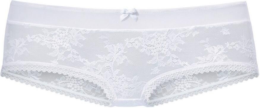 Lascana Hipster van jacquard-kant met bloemetjes - Foto 4