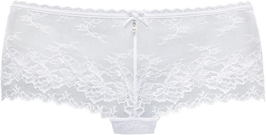 Lascana Hipster van subtiel transparante jacquardkant met edele parelaccessoire - Foto 5