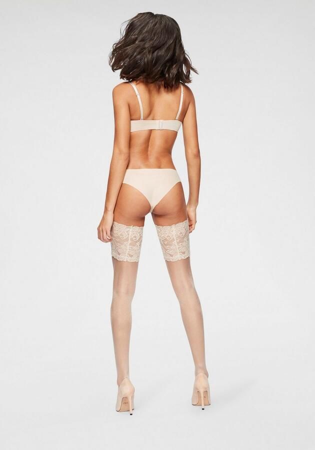 Lascana Hold-up kousen met brede kantband in 20 den - Foto 2