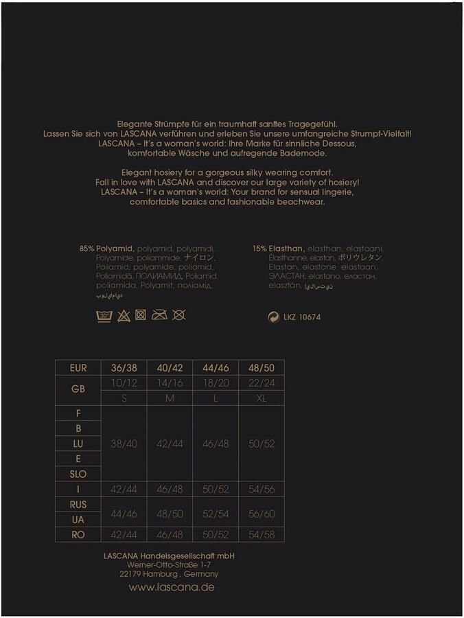 Lascana Hold-up kousen met eenvoudige band (1 paar)