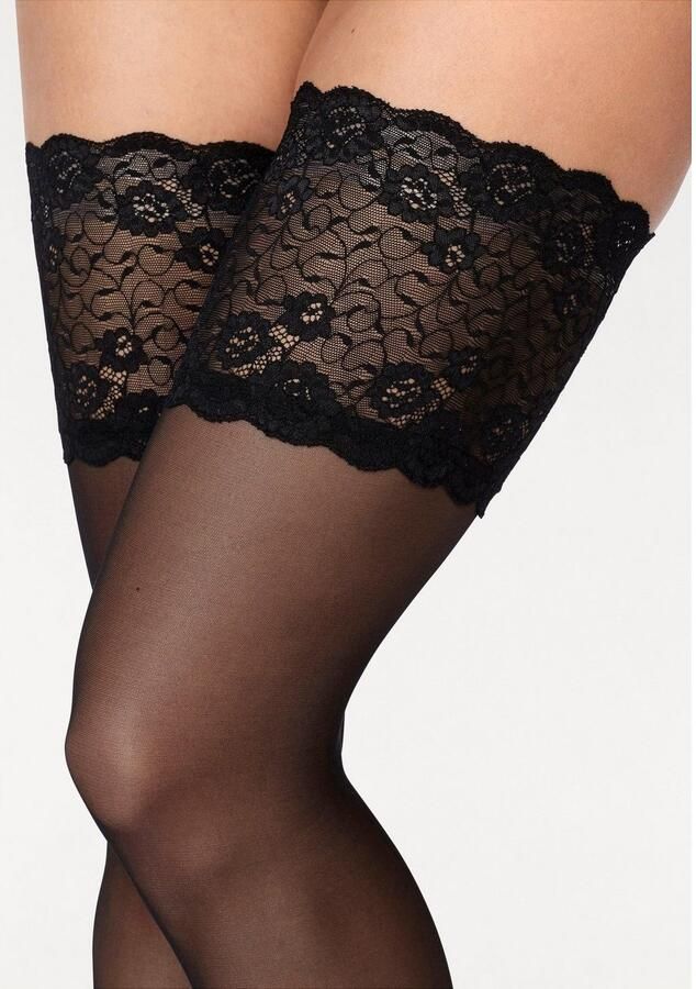 Lascana Hold-upkousen met kant - Foto 3