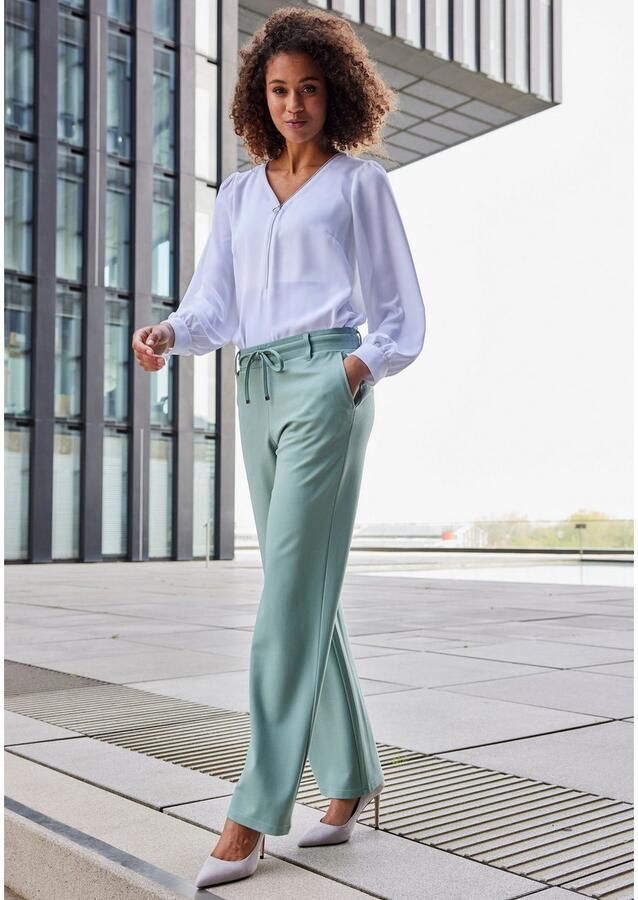 Lascana Homewearbroek in zacht vloeiend materiaal loungewear