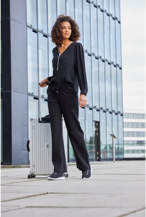 Lascana Homewearbroek in zacht vloeiend materiaal loungewear - Foto 3