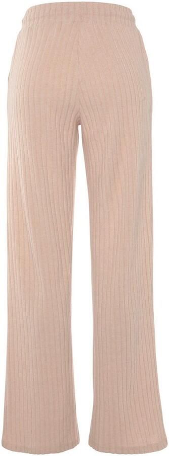 Lascana Homewearbroek -Loungebroek -lounge- brei broek met wijde pijpen en zijzakken loungewear (1-delig) - Foto 6