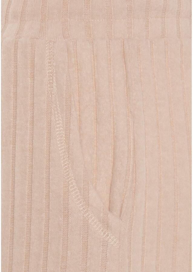 Lascana Homewearbroek -Loungebroek -lounge- brei broek met wijde pijpen en zijzakken loungewear (1-delig)