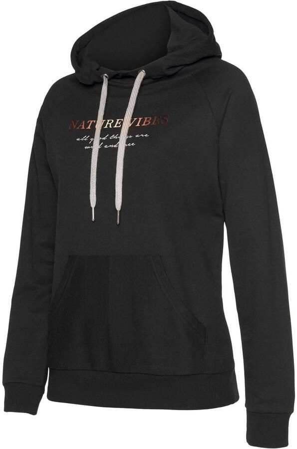 Lascana Hoodie met kangoeroezak loungewear - Foto 6