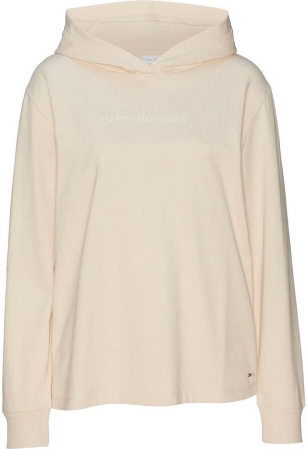 Lascana Hoodie met subtiele frontprint loungewear - Foto 5