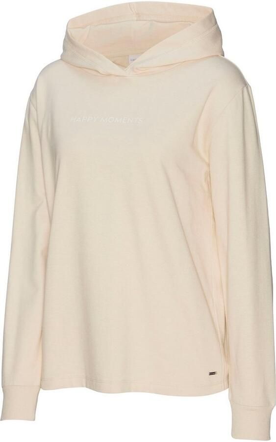Lascana Hoodie met subtiele frontprint loungewear - Foto 6