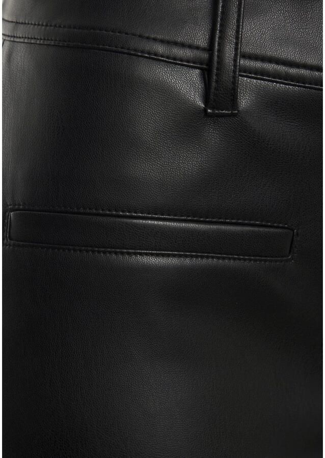 Lascana Imitatieleren broek in rechte vorm kunstleer feestelijk modern - Foto 2