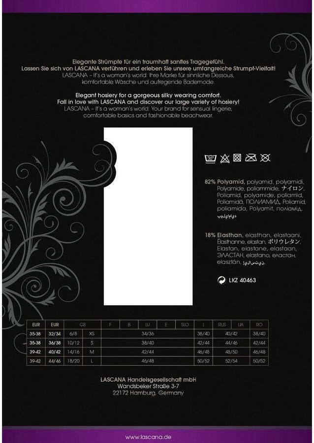 Lascana Jarretelkousen met elastische kant (1 paar 1) - Foto 2