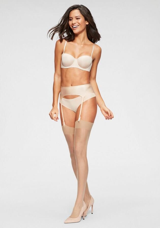 Lascana Jarretelkousen met siliconenvrije sokranden (set 2 paar) - Foto 2