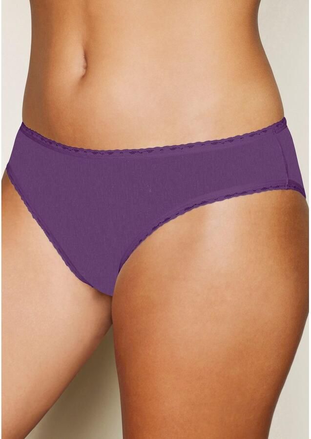 Lascana Jazzpants met schattige hartjesprints en van elastische katoenkwaliteit (Set van 5) - Foto 2