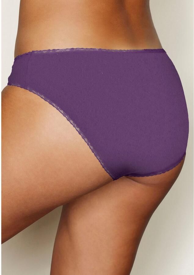 Lascana Jazzpants met schattige hartjesprints en van elastische katoenkwaliteit (Set van 5) - Foto 3