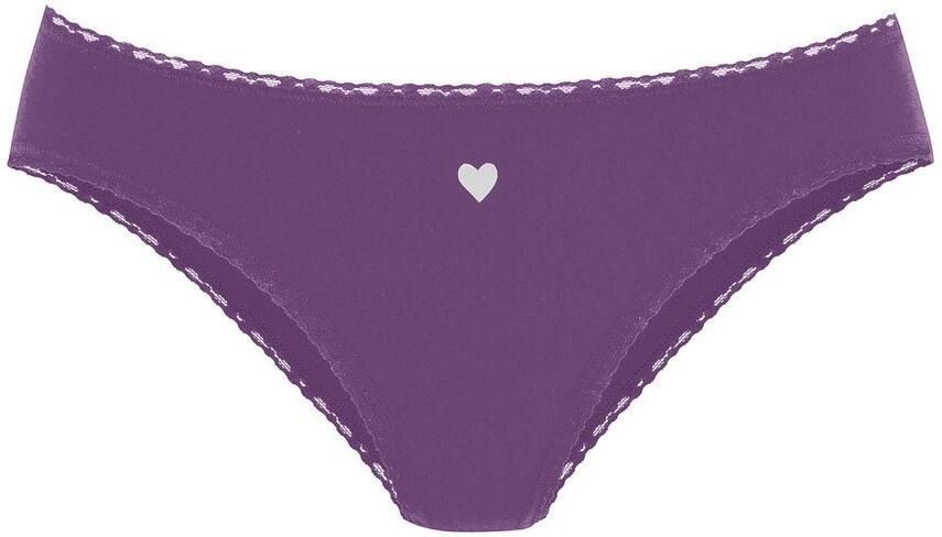 Lascana Jazzpants met schattige hartjesprints en van elastische katoenkwaliteit (Set van 5) - Foto 4