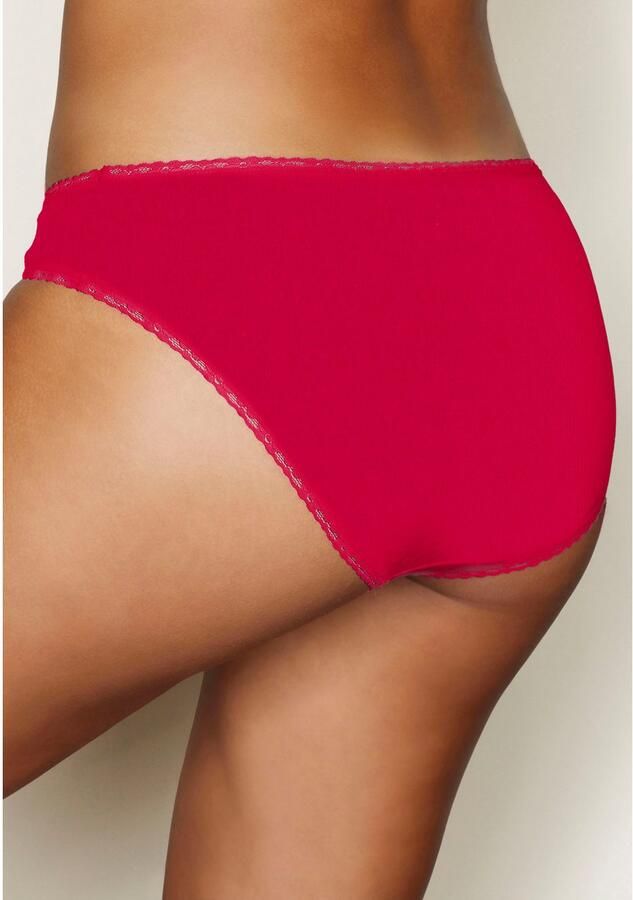 Lascana Jazzpants met schattige hartjesprints en van elastische katoenkwaliteit (Set van 5) - Foto 3