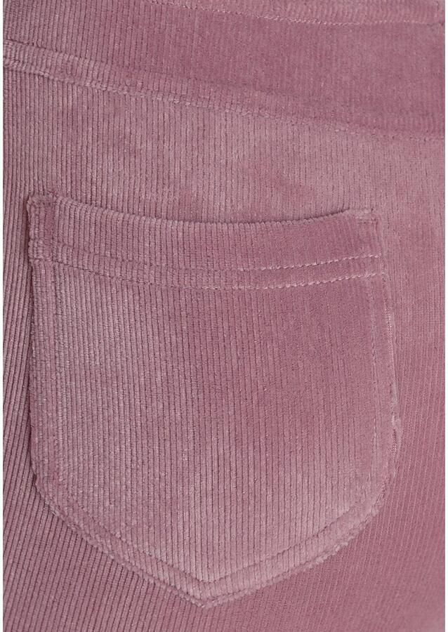 Lascana Jazzpants uit zacht materiaal in cordlook loungewear