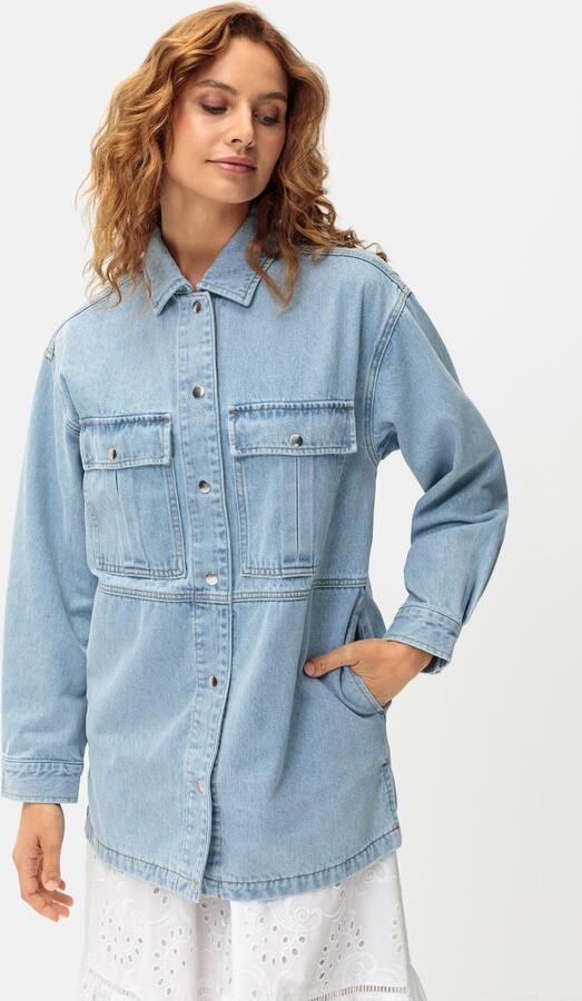 Lascana Jeansjack met splitjes opzij - Foto 5