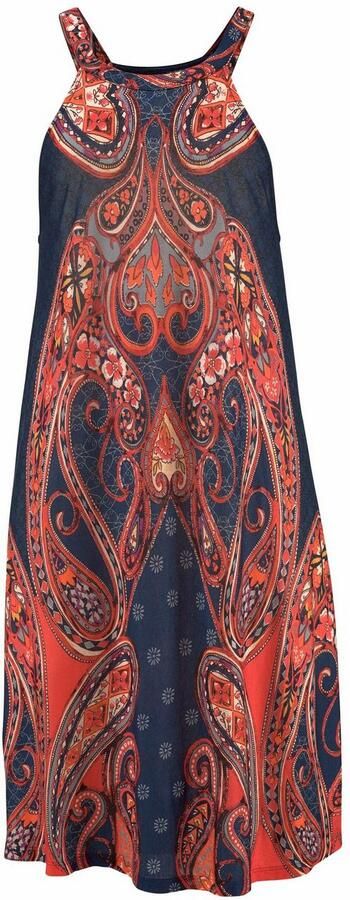 Lascana Jerseyjurk met alloverprint losse zomerjurk minijurk strandjurk - Foto 5