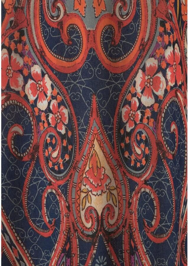 Lascana Jerseyjurk met alloverprint losse zomerjurk minijurk strandjurk