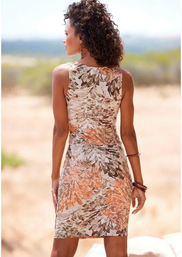 Lascana Jerseyjurk met bloemenprint zomerjurk jersey jurk - Foto 2