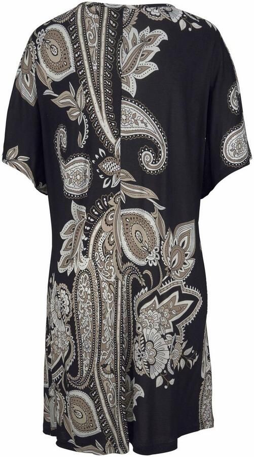 Lascana Jerseyjurk met decoratief detail bij de halslijn zomerse tuniekjurk strandjurk - Foto 10