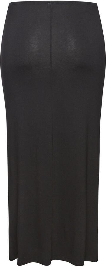 Lascana Jerseyrok met zijplooien en split midirok - Foto 5