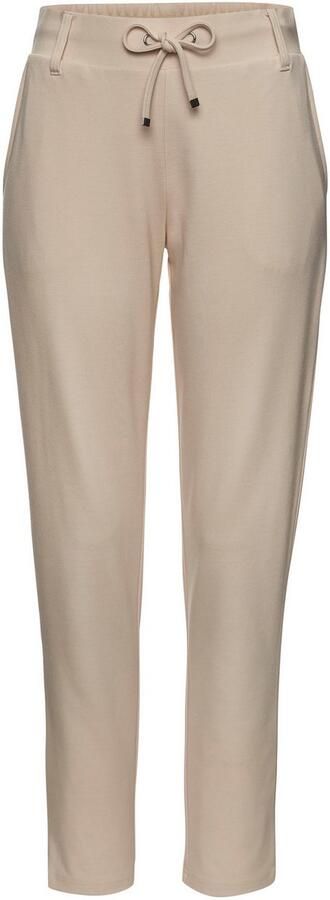 Lascana Jogpants met elastische tailleband en riemlussen loungewear (1-delig) - Foto 10