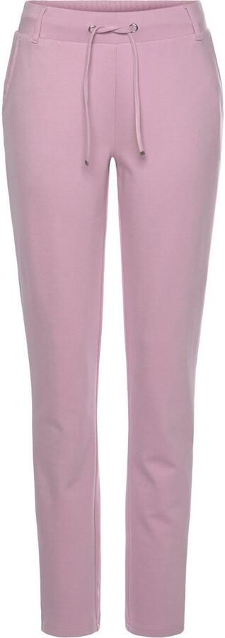 Lascana Jogpants met elastische tailleband en riemlussen loungewear (1-delig) - Foto 6