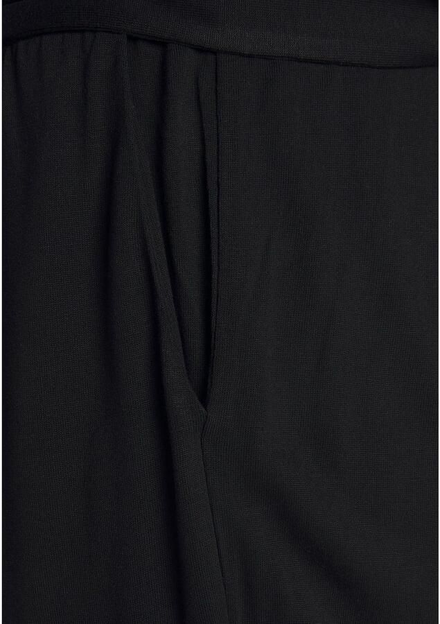 Lascana Jumpsuit en knoopsluiting aan de voorkant comfortabele overall met zakken (Met een bindceintuur) - Foto 3