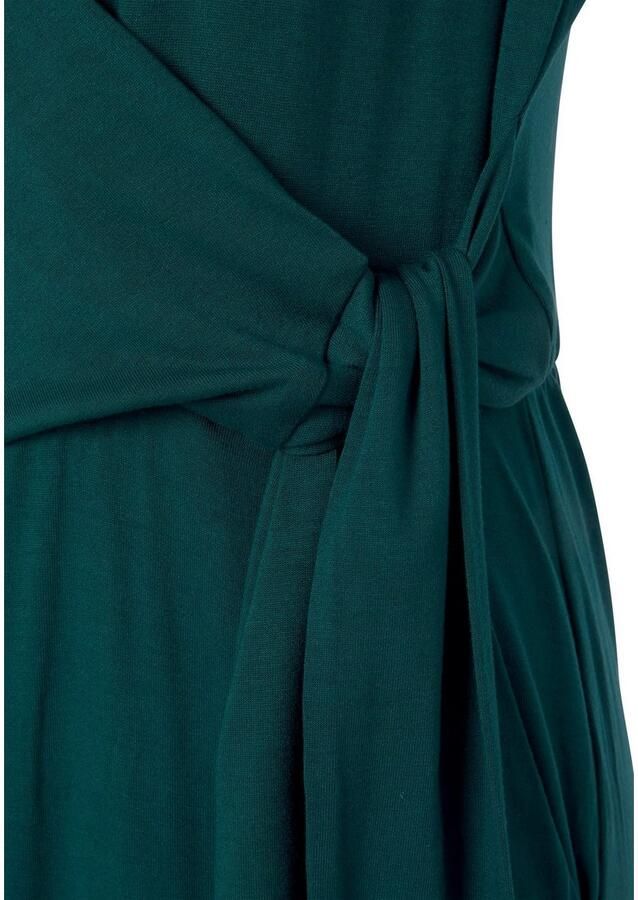 Lascana Jumpsuit in culotte-stijl met knoopdetail in de taille vrouwelijke jumpsuit feestelijk