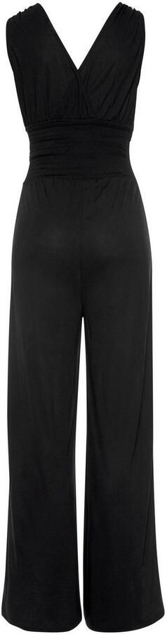 Lascana Jumpsuit met bandjes om de bandjes te rimpelen zomerse jumpsuit - Foto 6