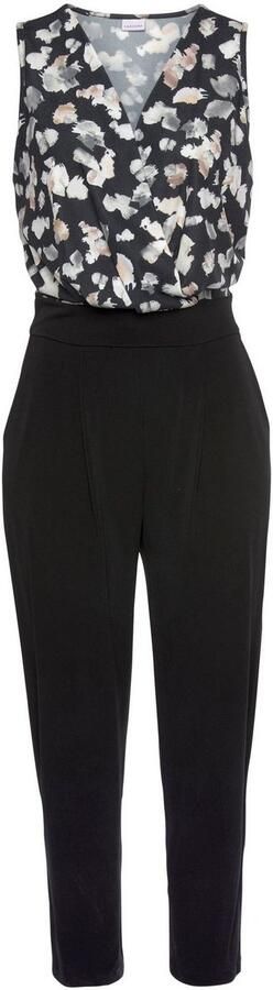Lascana Jumpsuit met bedrukt bovenstuk elegante jumpsuit business-look feestelijk - Foto 6