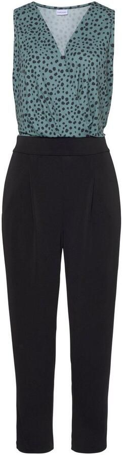 Lascana Jumpsuit met overlappend bovenstuk elegante jumpsuit business-look - Foto 6