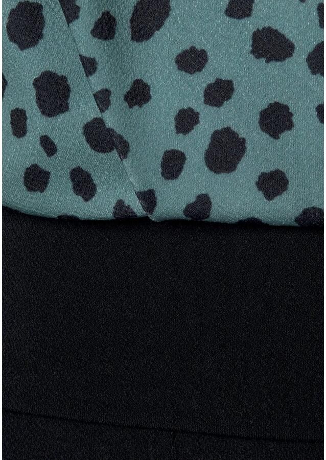 Lascana Jumpsuit met overlappend bovenstuk elegante jumpsuit business-look