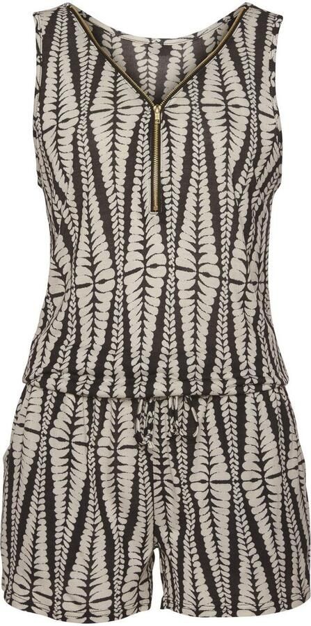 Lascana Jumpsuit met rits aan de hals jumpsuit met alloverprint - Foto 5