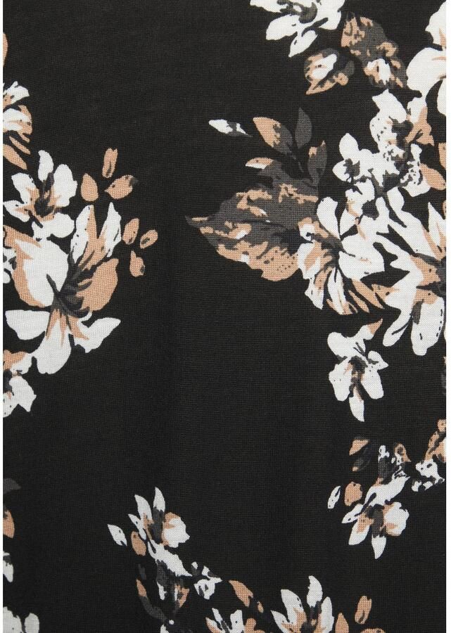 Lascana Jumpsuit met volant aan de 3 4-mouw korte jumpsuit met bloemenprint - Foto 4