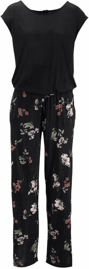 Lascana Jumpsuit met wijd been en zakken losse jumpsuit zomers - Foto 5