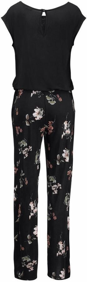 Lascana Jumpsuit met wijd been en zakken losse jumpsuit zomers - Foto 6