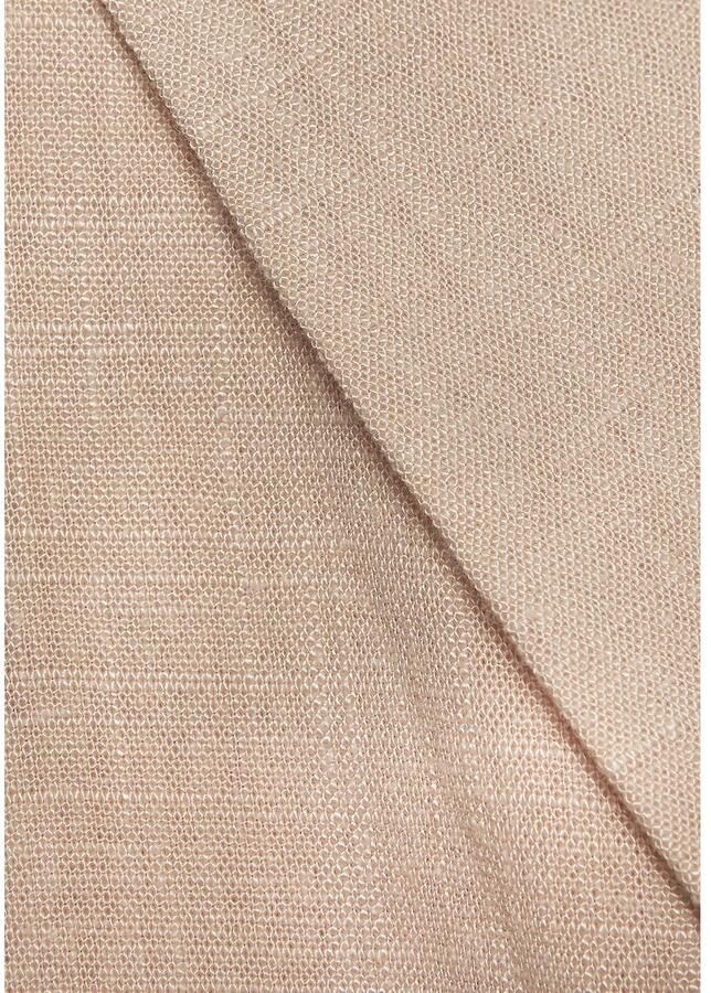 Lascana Jumpsuit met wijde pijpen geweven stof met linnen